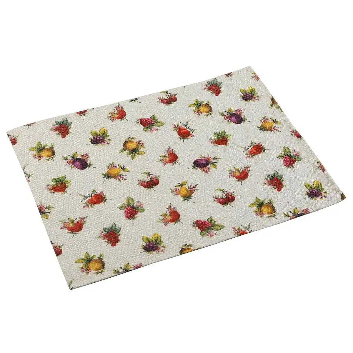 Dessous de plat versa strawberry polyester 36 x 0 5 x 48 cm _4405. DIAYTAR COTE D'IVOIRE - Où le Shopping Devient une Aventure Culturelle. Plongez dans notre univers de produits qui célèbrent l'héritage et l'artisanat du Côte d'Ivoire.
