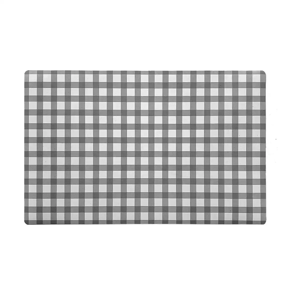 Dessous de plat versa vichy gris fonce polypropylene 43 x 28 cm_6857. Bienvenue chez DIAYTAR COTE D'IVOIRE - Où le Shopping Rime avec Diversité. Plongez dans notre univers de produits et découvrez des trésors qui représentent la richesse culturelle du Côte d'Ivoire.