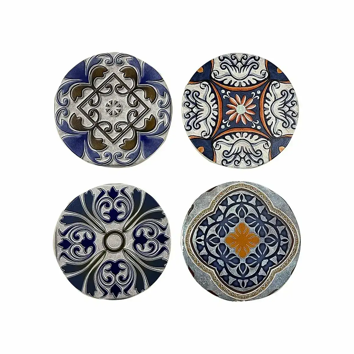 Dessous de verres dkd home decor carrelage 10 8 x 10 8 x 0 7 cm_2584. Bienvenue chez DIAYTAR COTE D'IVOIRE - Où Chaque Produit a son Histoire. Plongez dans notre sélection diversifiée et découvrez des articles qui racontent le riche patrimoine sénégalais.