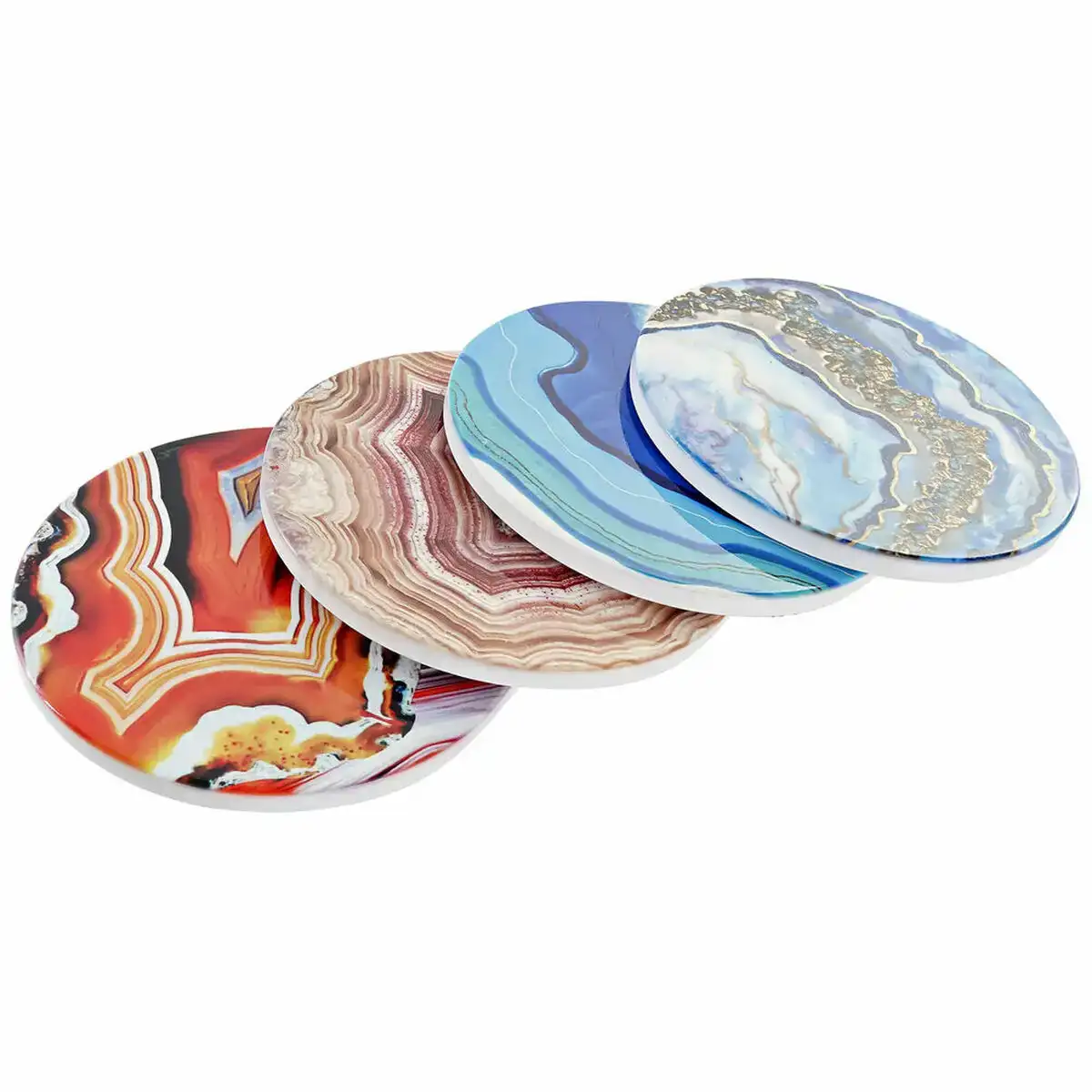 Dessous de verres dkd home decor dolomite liege moderne 4 pcs _2038. Bienvenue sur DIAYTAR COTE D'IVOIRE - Votre Destination Shopping à la Côte d'Ivoireaise. Explorez notre boutique en ligne et découvrez une gamme variée de produits qui capturent l'esprit du Côte d'Ivoire.