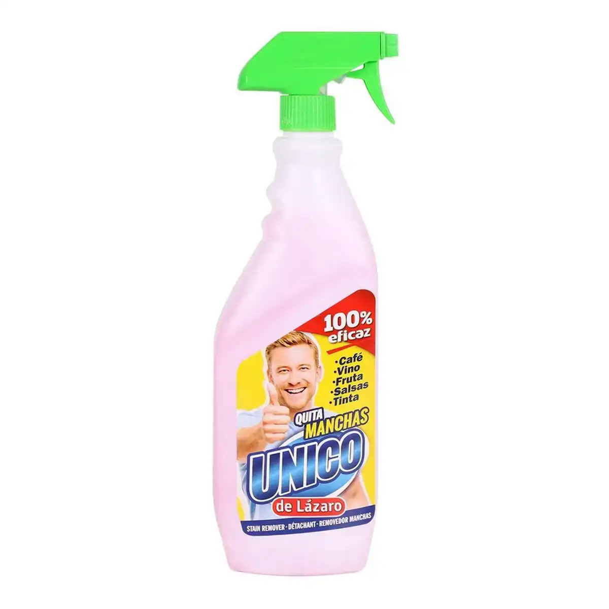 Detachant de lazaro unico spray 750 ml_7420. DIAYTAR COTE D'IVOIRE - Là où la Beauté Rencontre la Fonctionnalité. Parcourez notre sélection pour trouver des produits qui allient esthétique et praticité, pour un quotidien sublimé.