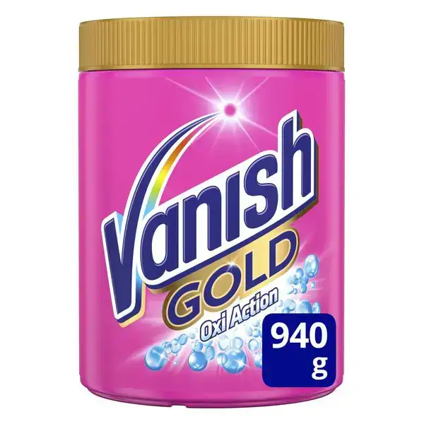 Detachant en poudre vanish oxi gold 940 g_7069. DIAYTAR COTE D'IVOIRE - Où Choisir est un Acte de Création. Naviguez à travers notre plateforme et choisissez des produits qui complètent votre histoire personnelle.