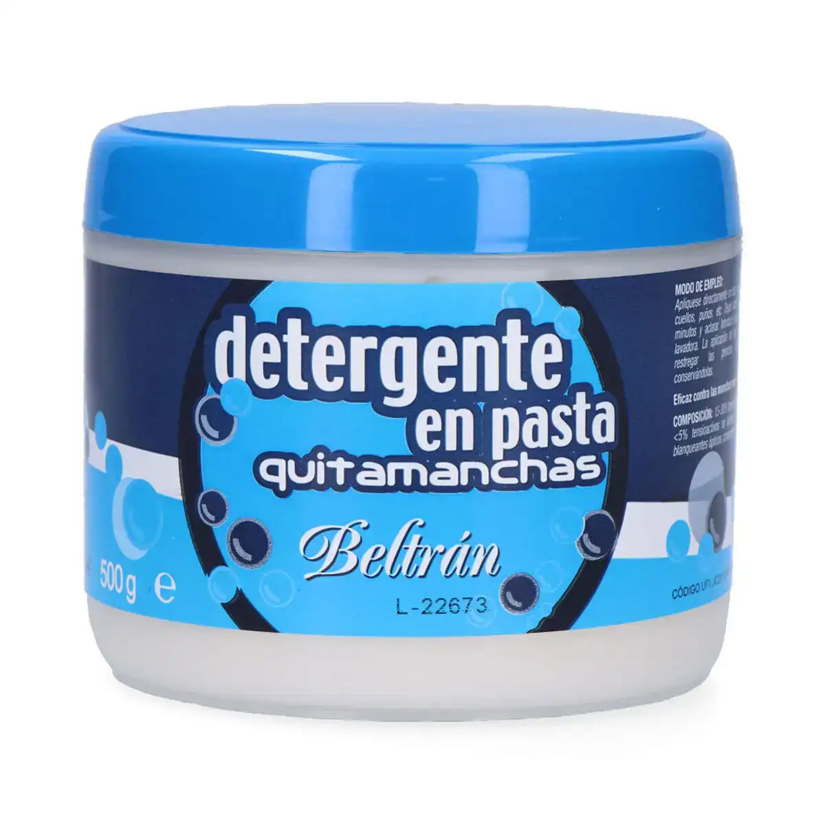 Detergent jabones beltran pates 500 g _6720. DIAYTAR COTE D'IVOIRE - Votre Portail vers l'Extraordinaire. Parcourez nos collections et découvrez des produits qui vous emmènent au-delà de l'ordinaire, créant une expérience de shopping mémorable.