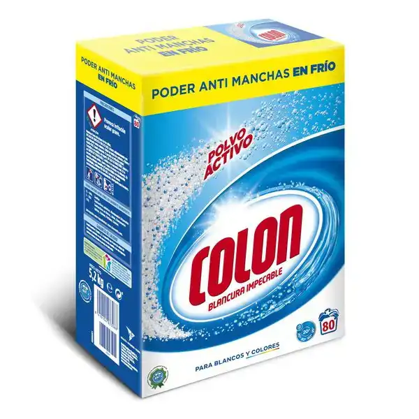 Detergent pour les vetements colon actif 80 doses _5544. DIAYTAR COTE D'IVOIRE - Où Chaque Produit est une Histoire à Raconter. Découvrez notre sélection de produits qui vous permettent de créer votre propre récit à travers vos achats.