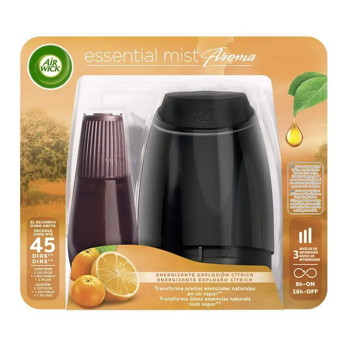 Diffuseur electrique et recharge essential mist air wick 20 ml _2654. DIAYTAR COTE D'IVOIRE - Votre Destination pour un Shopping Unique. Parcourez notre catalogue et trouvez des articles qui vous inspirent et vous édifient.