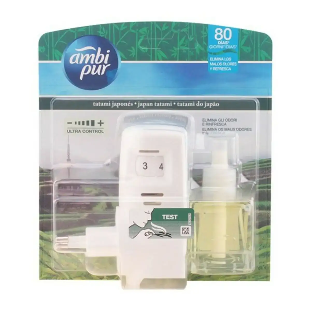 Diffuseur electrique et recharge tatami ambi pur 21 5 ml _2635. DIAYTAR COTE D'IVOIRE - Votre Oasis de Shopping en Ligne. Explorez notre boutique et découvrez des produits qui ajoutent une touche de magie à votre quotidien.