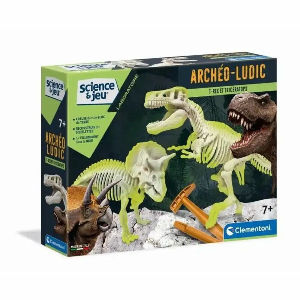 Dinosaure clementoni archeo ludic t rex triceratops phosphorescent _8079. Entrez dans le Monde Éclectique de DIAYTAR COTE D'IVOIRE. Explorez nos catégories et dénichez des trésors qui reflètent la richesse et l'authenticité du Côte d'Ivoire.