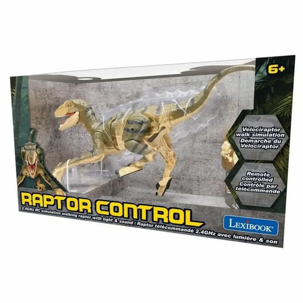 Dinosaure lexibook velociraptor remote control simulation en _5824. DIAYTAR COTE D'IVOIRE - Votre Passage vers l'Éclat et la Beauté. Explorez notre boutique en ligne et trouvez des produits qui subliment votre apparence et votre espace.