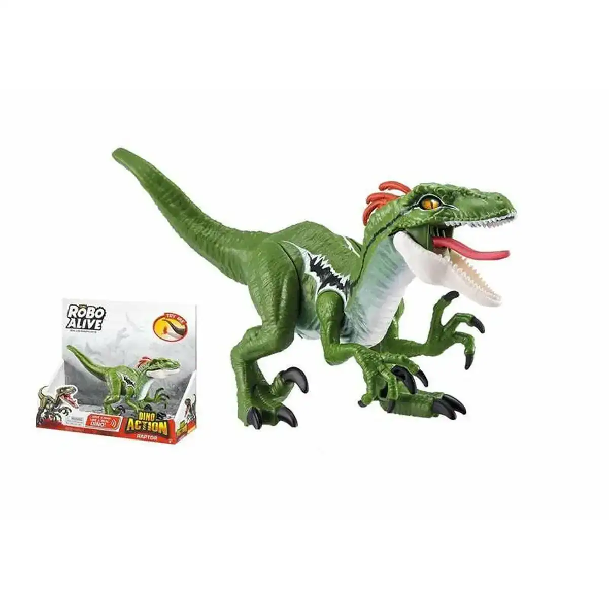 Dinosaure zuru dino action raptor 26 x 15 x 8 cm_9307. Bienvenue chez DIAYTAR COTE D'IVOIRE - Où Chaque Produit a son Âme. Découvrez notre gamme et choisissez des articles qui résonnent avec votre personnalité et vos valeurs.