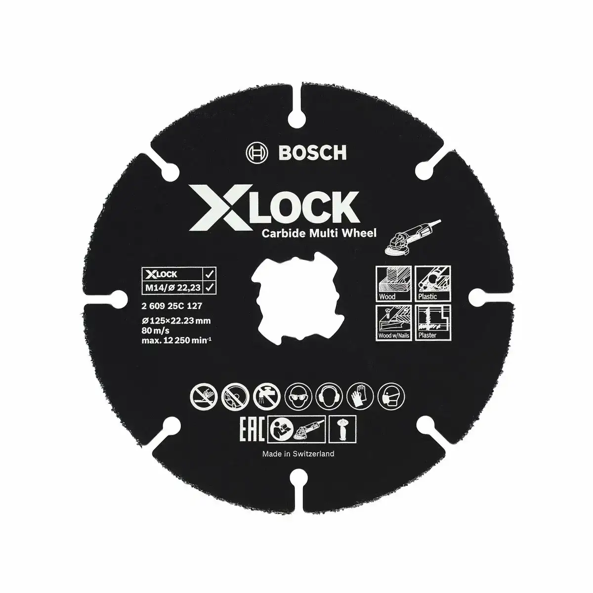 Disque de coupe BOSCH Ø 125 mm (Reconditionné B)