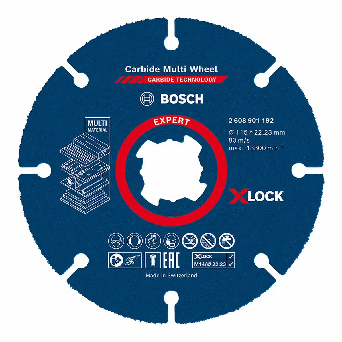 Disque de coupe bosch x lock expert 2608901192 tous types de materiaux o 115 mm_5678. DIAYTAR COTE D'IVOIRE - L'Art de Choisir, l'Art de Vivre. Explorez notre univers de produits soigneusement sélectionnés pour vous offrir une expérience shopping riche et gratifiante.