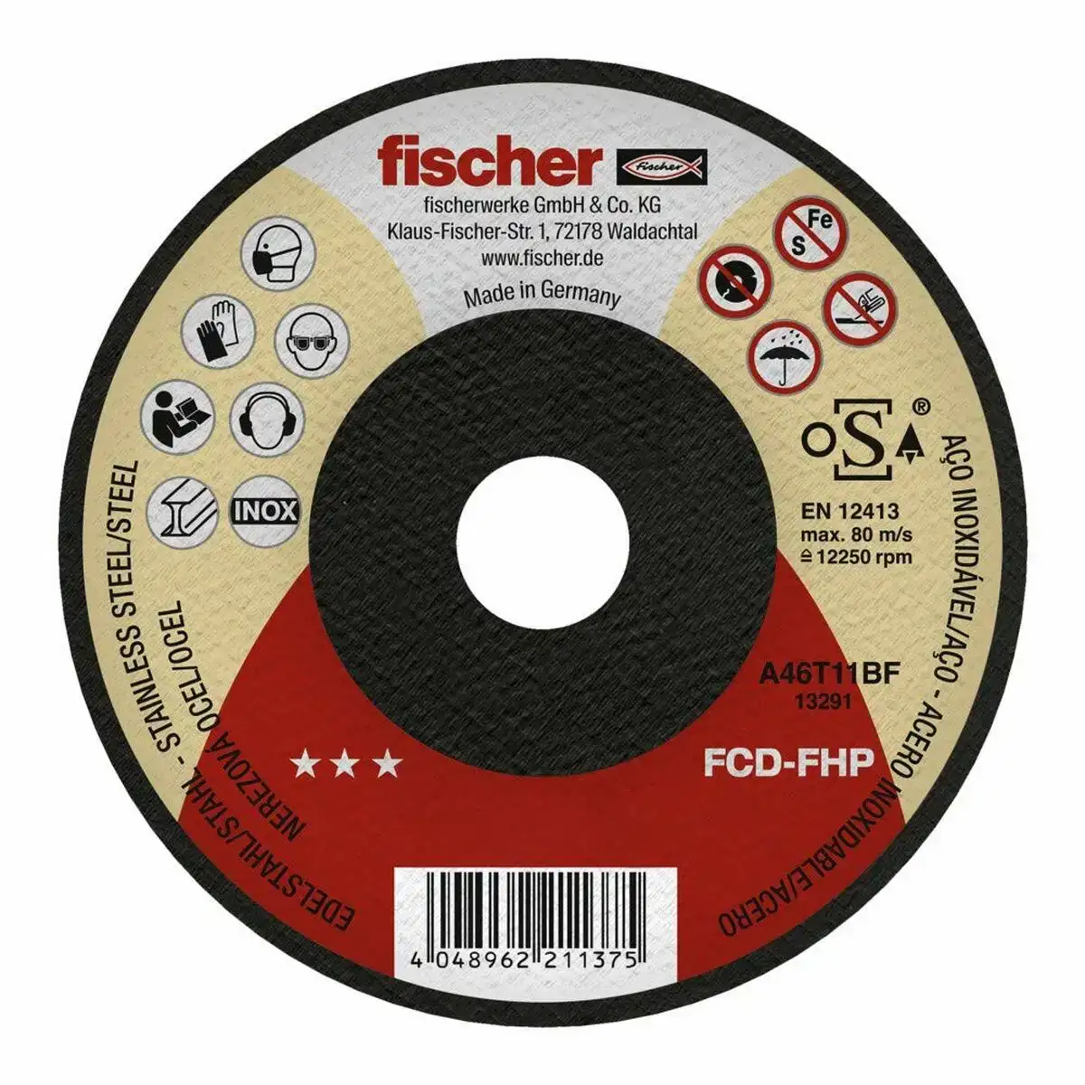 Disque de coupe fischer fcd fhp 531688_3826. DIAYTAR COTE D'IVOIRE - Un Monde de Possibilités à Portée de Clic. Parcourez notre site web pour découvrir des sélections infinies, de l'épicerie aux bijoux, et vivez une expérience d'achat sans pareil.