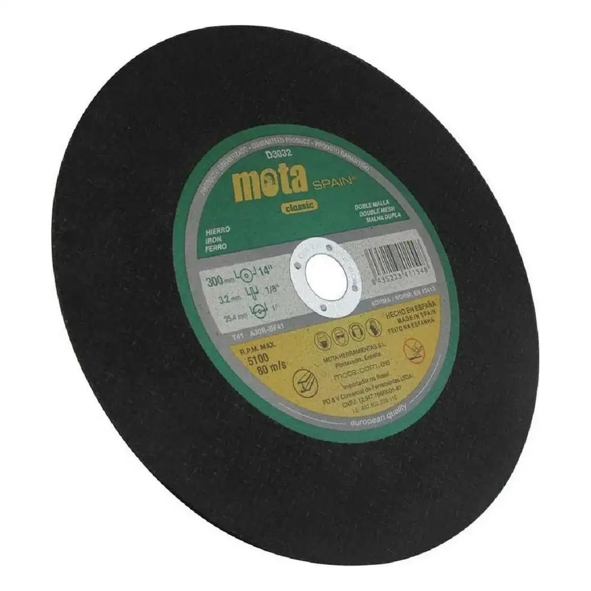 Disque de coupe mota d3032_4168. DIAYTAR COTE D'IVOIRE - Votre Destination Shopping pour Tous. Parcourez notre boutique en ligne et découvrez une variété de produits pour satisfaire tous vos besoins et désirs.