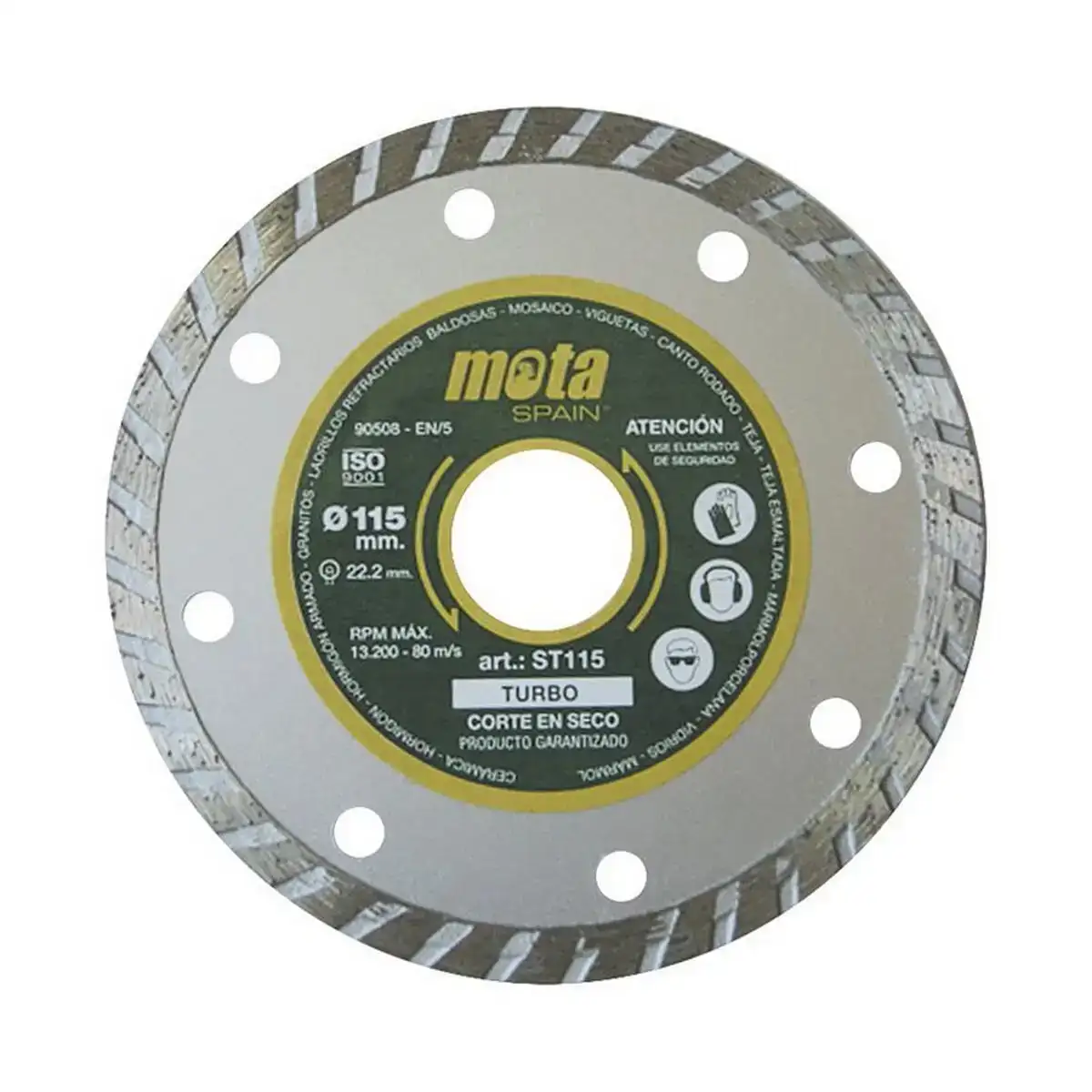 Disque de coupe mota fhr100_4314. Bienvenue chez DIAYTAR COTE D'IVOIRE - Où Chaque Produit a son Histoire. Découvrez notre sélection unique et trouvez des articles qui racontent la richesse culturelle et artistique du Côte d'Ivoire.