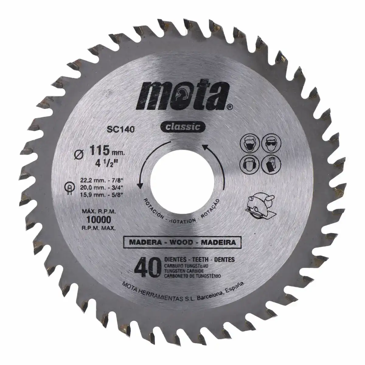 Disque de coupe mota sc140_7517. DIAYTAR COTE D'IVOIRE - Votre Passage Vers l'Excellence Shopping. Découvrez un catalogue en ligne qui offre une expérience d'achat exceptionnelle, avec des produits soigneusement sélectionnés pour satisfaire tous les goûts.