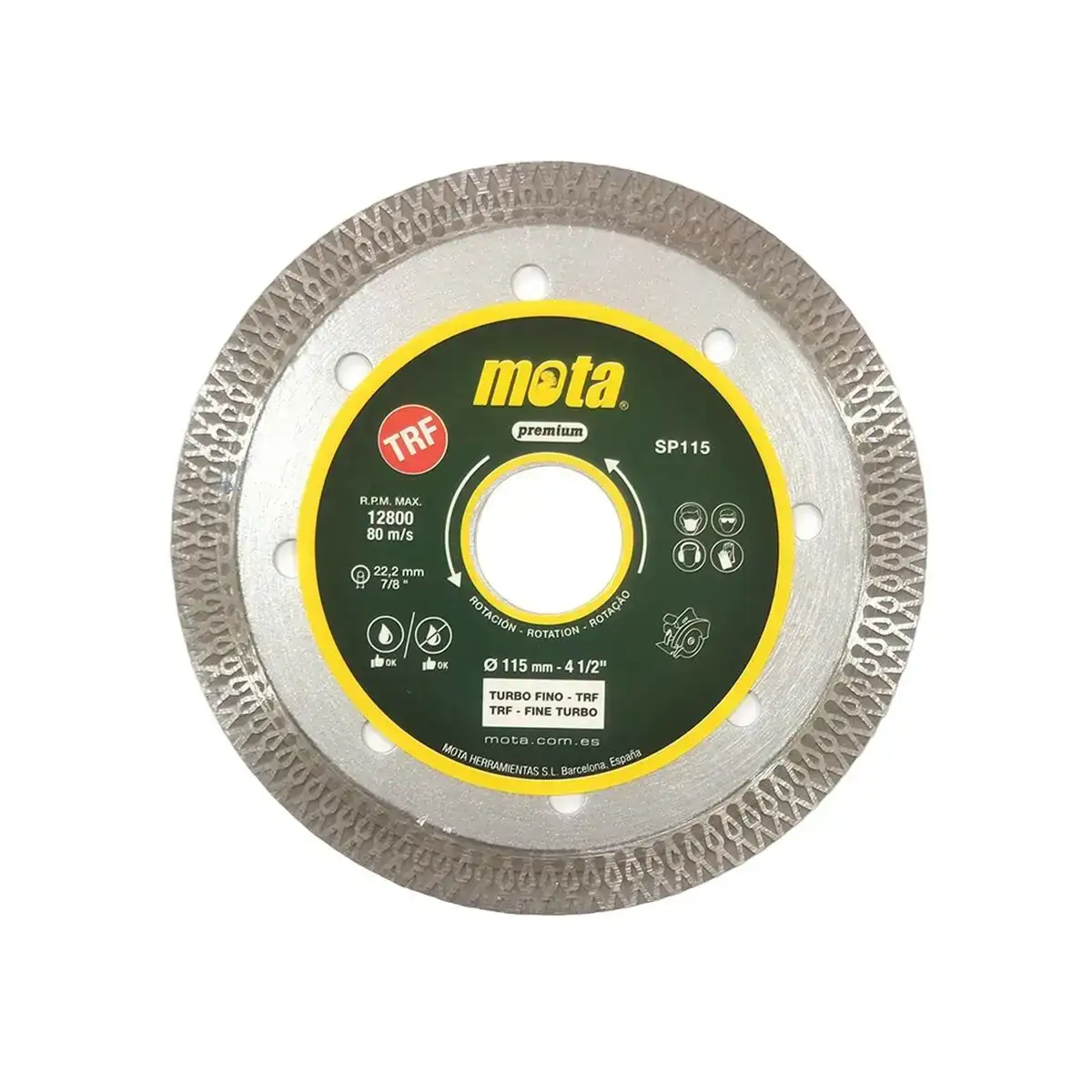Disque de coupe mota sp115_3253. DIAYTAR COTE D'IVOIRE - Là où Chaque Produit a son Propre Éclat. Explorez notre boutique en ligne et trouvez des articles qui ajoutent de la brillance à votre quotidien.
