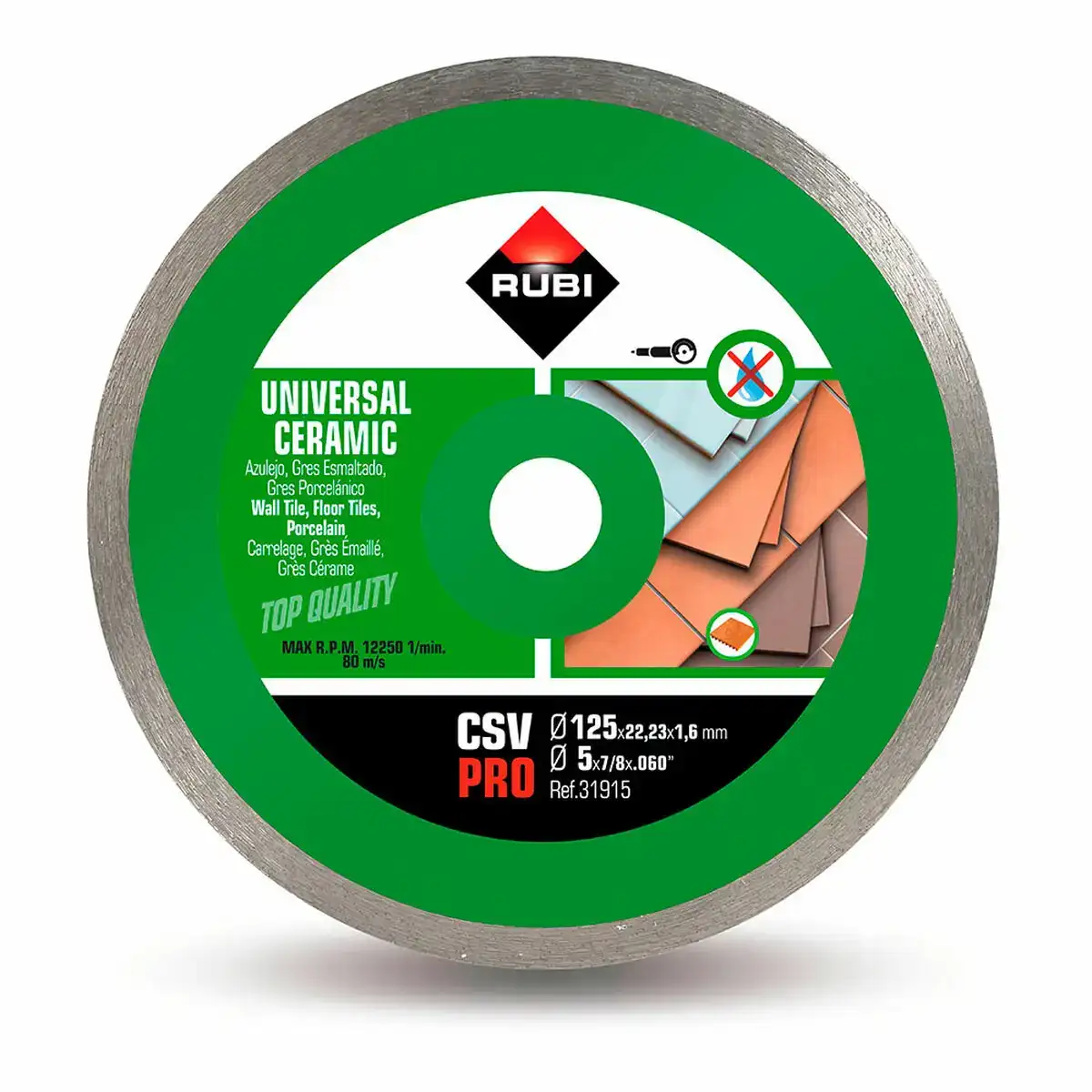 Disque de coupe rubi pro r31915_6927. DIAYTAR COTE D'IVOIRE - Votre Paradis Shopping au Cœur du Côte d'Ivoire. Explorez notre boutique en ligne et découvrez des produits conçus pour enchanter chaque aspect de votre vie.