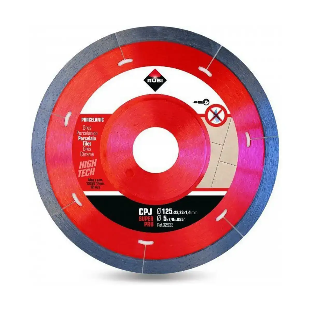 Disque de coupe rubi superpro r32933 _5338. Entrez dans l'Univers de DIAYTAR COTE D'IVOIRE - Où la Tradition S'unit à la Modernité. Explorez notre sélection pour trouver des produits qui allient héritage et innovation.