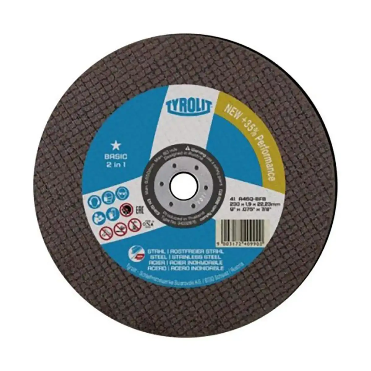 Disque de coupe tyrolit 230 x 2 x 22 23 mm_8649. Découvrez DIAYTAR COTE D'IVOIRE - Votre Source de Produits Variés et un Service Exceptionnel. Parcourez nos catégories et bénéficiez d'un service client dévoué, prêt à vous guider à chaque étape.