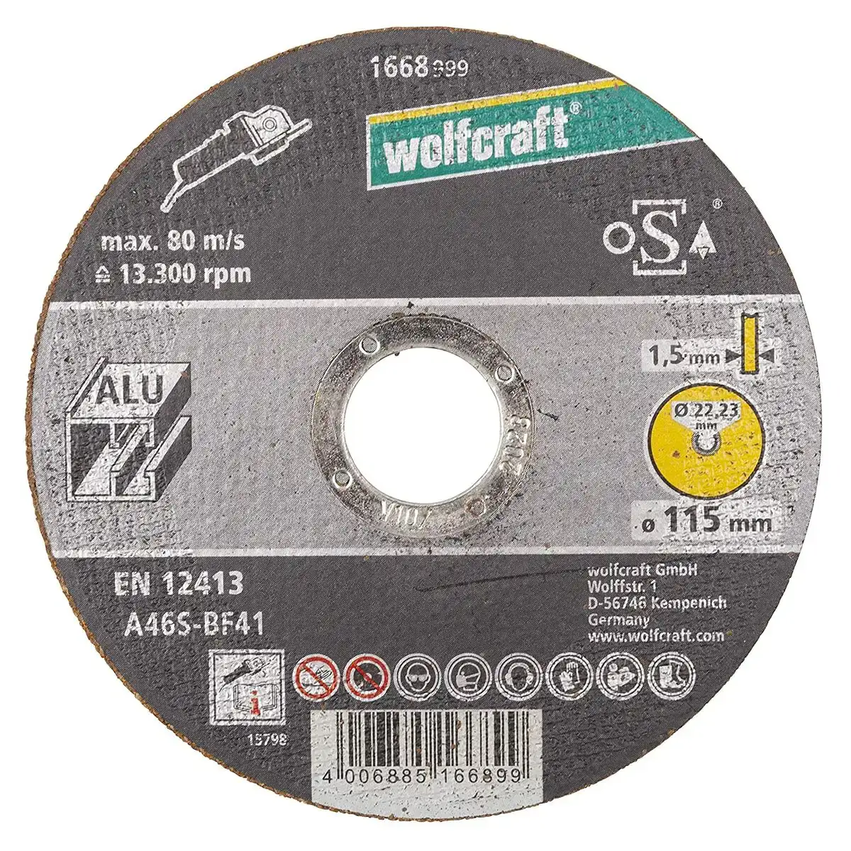Disque de coupe wolfcraft 1668999_8973. Plongez dans le Monde de DIAYTAR COTE D'IVOIRE - Où Chaque Article Raconte une Histoire. Explorez notre vaste assortiment et choisissez des produits qui vous parlent et reflètent votre style unique.