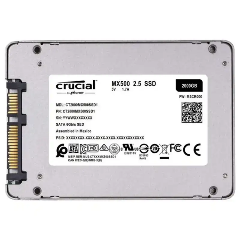 Disque dur crucial mx500 2tb ssd_3766. DIAYTAR COTE D'IVOIRE - Là où Chaque Achat Contribue à un Rêve. Naviguez à travers notre boutique en ligne et soutenez des artisans talentueux tout en acquérant des trésors.
