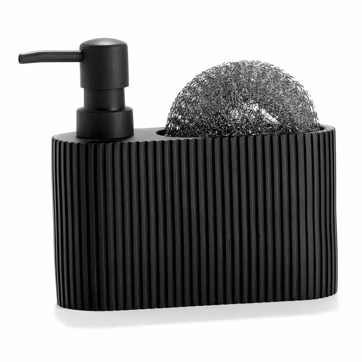 Distributeur de liquide vaisselle 2 en 1 andrea house cc71087 noir resine tampon a recurer 16 5 x 5 5 x 15 cm 300 ml_2935. Bienvenue sur DIAYTAR COTE D'IVOIRE - Votre Source de Trouvailles Uniques. Explorez nos rayons virtuels pour dénicher des trésors que vous ne trouverez nulle part ailleurs, allant des trésors artisanaux aux articles tendance.