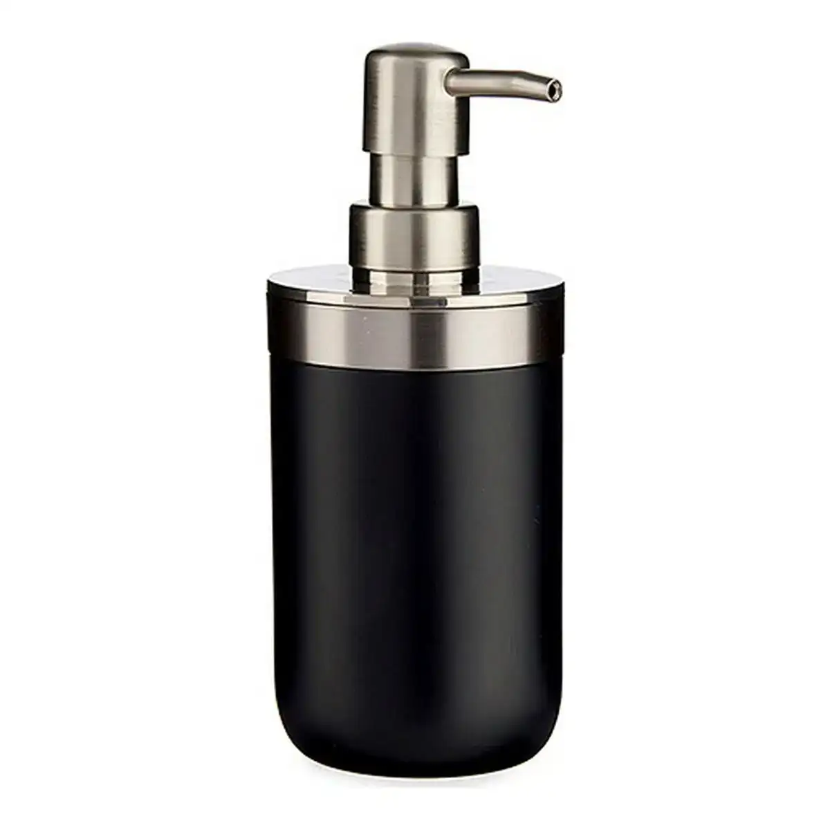 Distributeur de savon 8 x 17 x 9 cm argente noir acier inoxydable plastique 350 ml_4885. Entrez dans l'Univers de DIAYTAR COTE D'IVOIRE - Où Chaque Produit est une Découverte. Explorez notre gamme variée et trouvez des articles qui vous surprennent et vous inspirent.