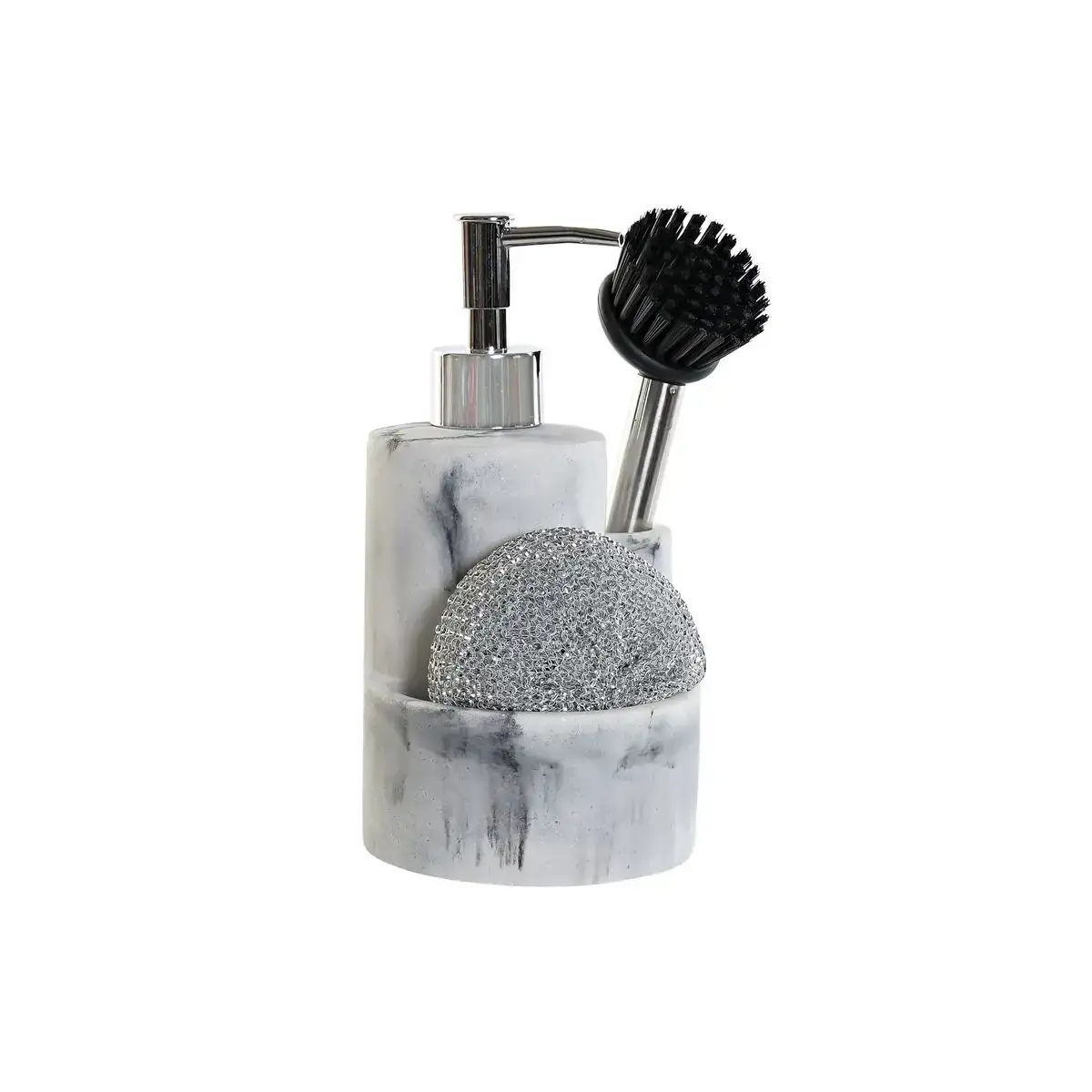 Distributeur de savon dkd home decor blanc resine acier inoxydable 12 6 x 11 4 x 18 6 cm_1267. DIAYTAR COTE D'IVOIRE - Votre Destination de Shopping Authentique au Côte d'Ivoire. Plongez dans notre boutique en ligne pour découvrir des produits qui célèbrent la riche culture et l'artisanat du pays.