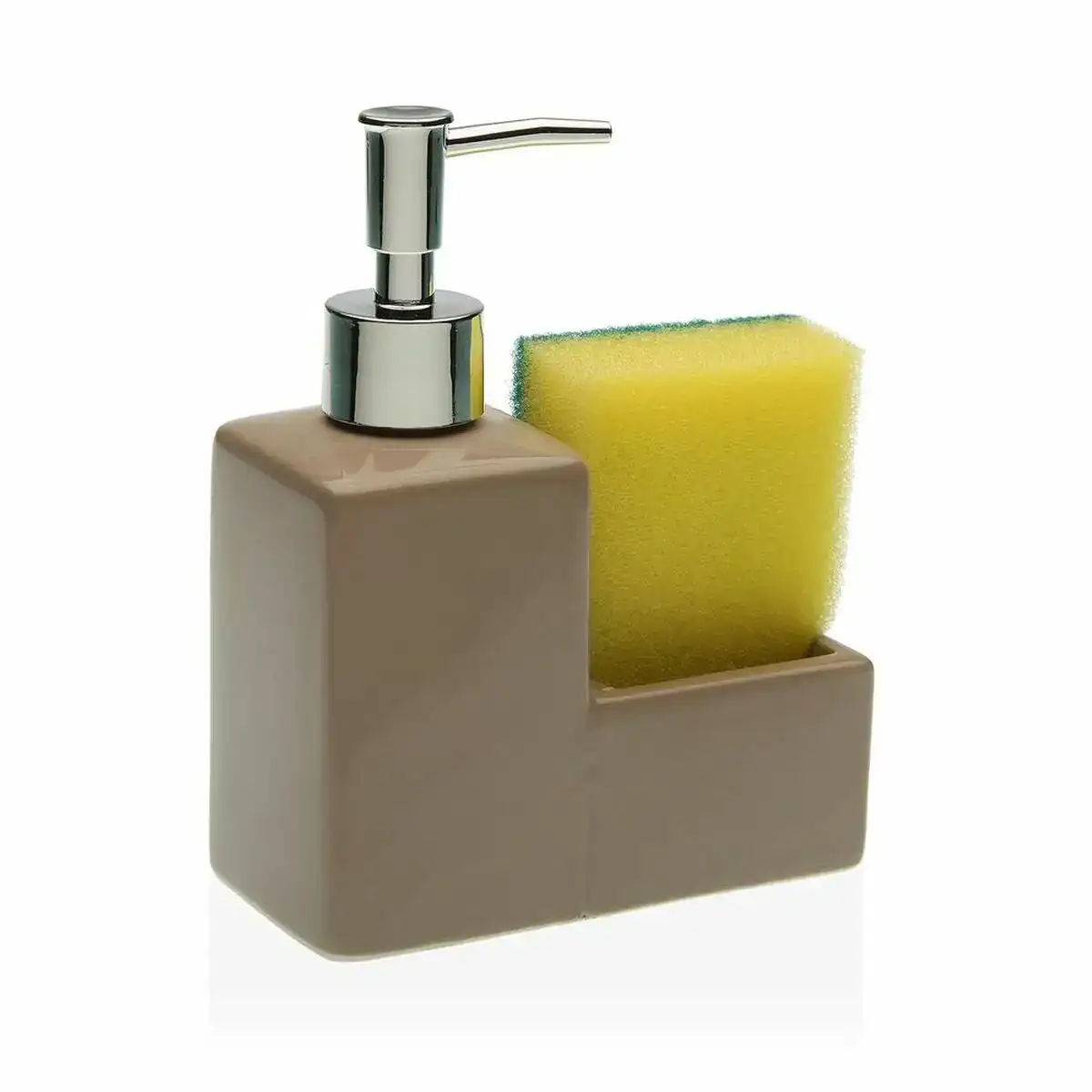 Distributeur de savon versa beige tampon a recurer ceramique 6 x 16 5 x 13 cm 13 x 6 x 16 5 cm _8613. DIAYTAR COTE D'IVOIRE - Où Choisir Devient une Expression de Soi. Découvrez notre boutique en ligne et trouvez des articles qui révèlent votre personnalité et votre style.