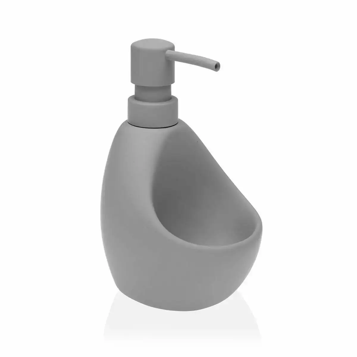 Distributeur de savon versa gris ceramique abs 9 5 x 16 5 x 11 cm _6049. DIAYTAR COTE D'IVOIRE - Là où Chaque Produit est une Trouvaille Unique. Découvrez notre boutique en ligne et trouvez des articles qui vous distinguent par leur originalité.