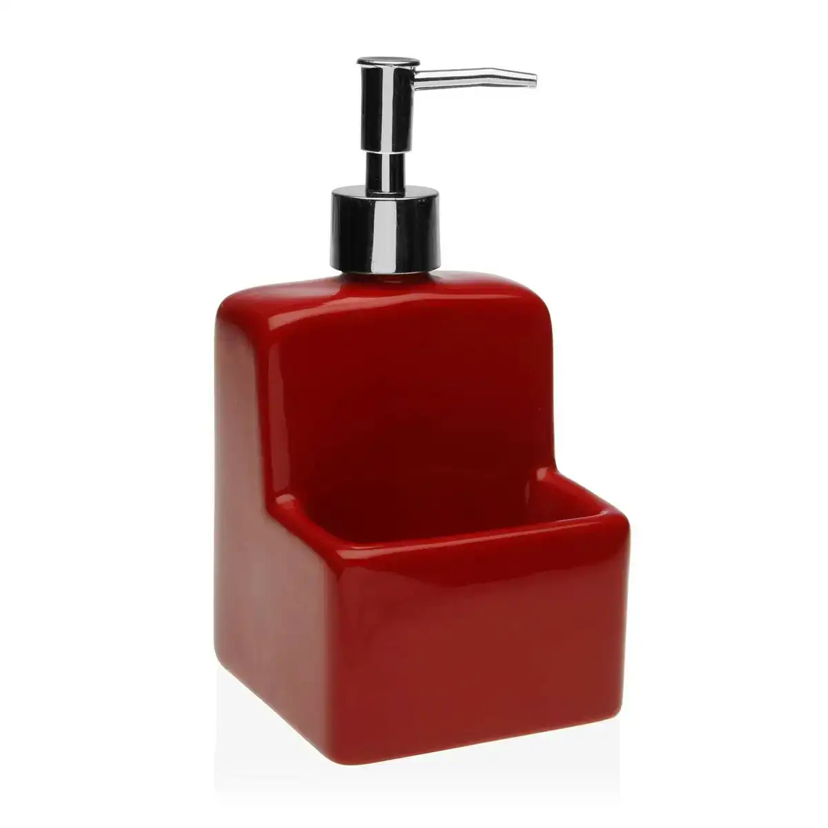 Distributeur de savon versa rouge dolomite_2613. Entrez dans l'Univers de DIAYTAR COTE D'IVOIRE - Où l'Élégance Rencontre la Tradition. Explorez notre gamme variée et trouvez des articles qui ajoutent une touche de sophistication à votre vie.