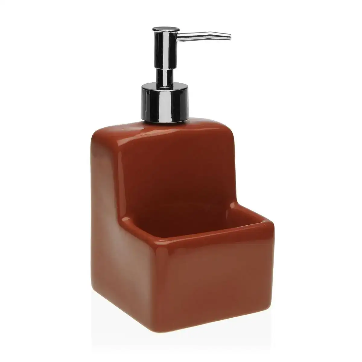 Distributeur de savon versa terre cuite dolomite_2682. DIAYTAR COTE D'IVOIRE - Là où Choisir est une Célébration de l'Artisanat. Explorez notre gamme variée et choisissez des produits qui incarnent la tradition et le talent des artisans du Côte d'Ivoire.