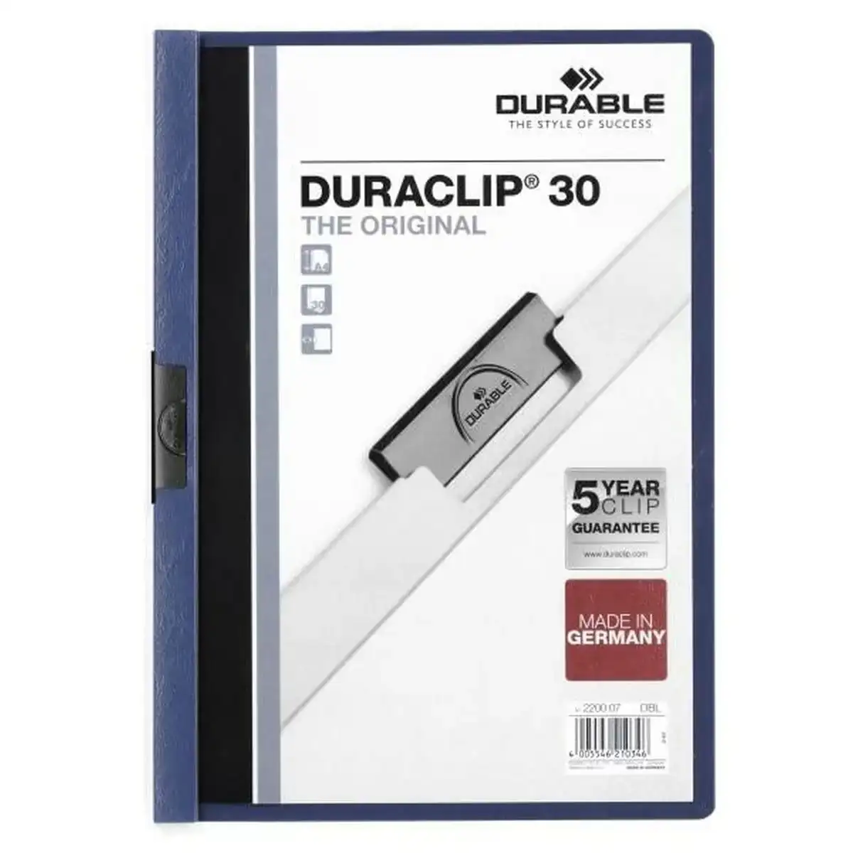 Dossier de portefeuilles durable duraclip 30 bleu fonce a4 25 pieces_7624. DIAYTAR COTE D'IVOIRE - Votre Passage vers le Chic et l'Élégance. Naviguez à travers notre boutique en ligne pour trouver des produits qui ajoutent une touche sophistiquée à votre style.