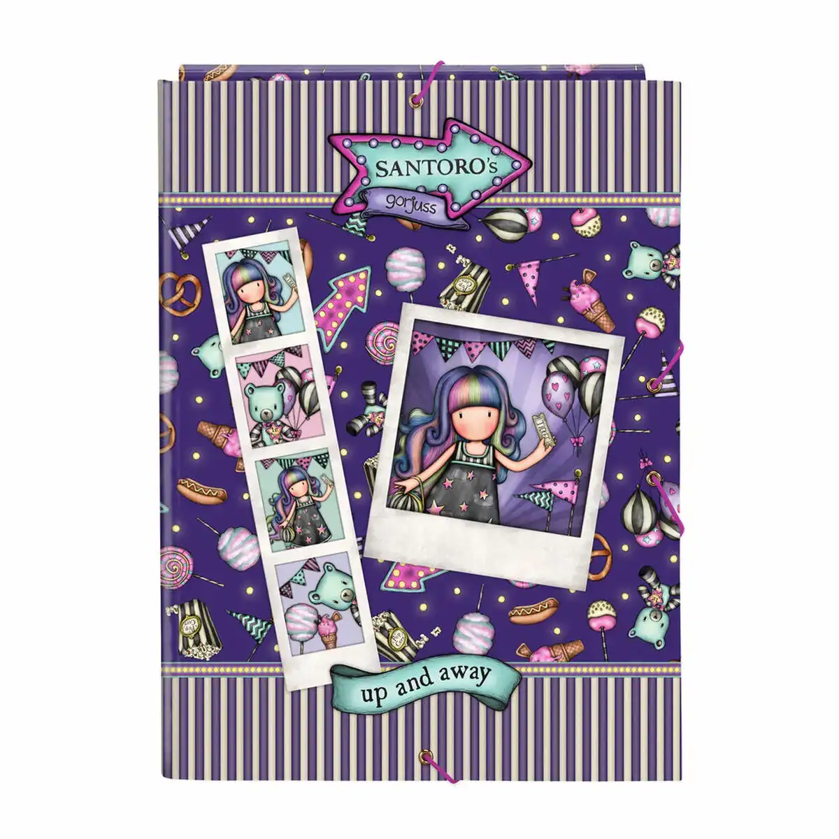Dossier gorjuss up and away violet a4 26 x 33 5 x 2 5 cm _2279. Entrez dans l'Univers de DIAYTAR COTE D'IVOIRE - Où l'Innovation Rencontre la Tradition. Explorez notre sélection de produits modernes et traditionnels qui incarnent l'esprit dynamique du Côte d'Ivoire.