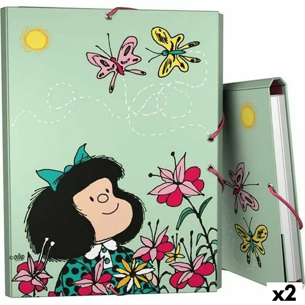 Dossier grafoplas mafalda caoutchouc din a4 2 unites _7048. DIAYTAR COTE D'IVOIRE - Où l'Élégance Rencontré l'Accessibilité. Parcourez notre catalogue et trouvez des produits qui apportent une touche de sophistication à votre vie quotidienne sans compromettre votre budget.