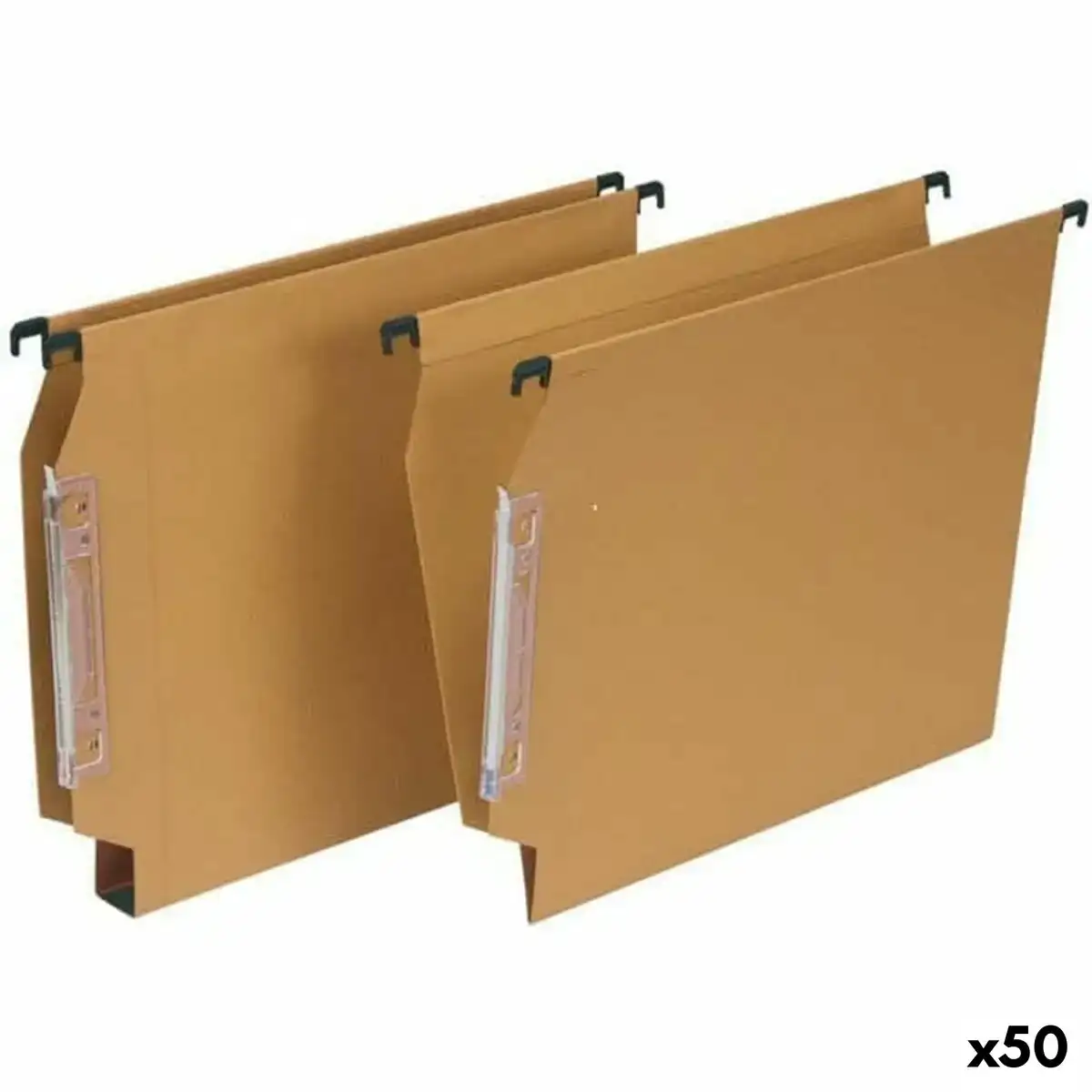 Dossier suspendu grafoplas viseur transparent marron din a4 papier carton 50 unites_9551. DIAYTAR COTE D'IVOIRE - Où Chaque Détail Compte. Naviguez à travers notre gamme variée et choisissez des articles qui ajoutent une touche spéciale à votre quotidien, toujours avec qualité et style.