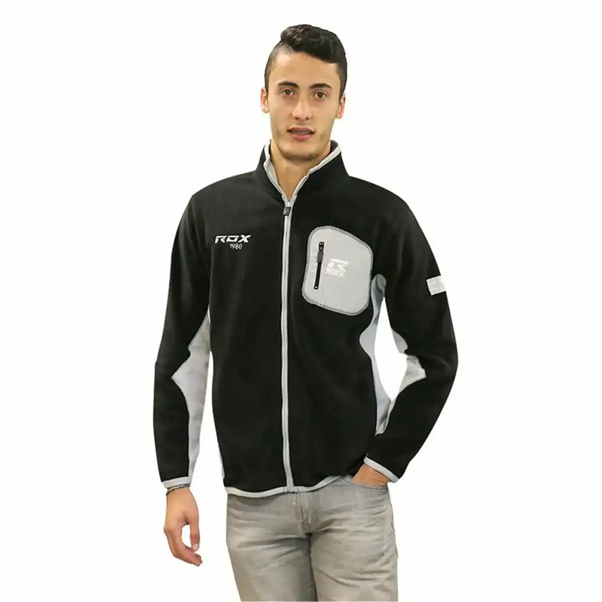 Doublure polaire rox r aircraft noir homme_1961. DIAYTAR COTE D'IVOIRE - Là où Chaque Achat a du Sens. Explorez notre gamme et choisissez des produits qui racontent une histoire, votre histoire.