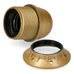 Douilles dore e27_4276. DIAYTAR COTE D'IVOIRE - L'Odyssée du Shopping à Votre Portée. Parcourez notre boutique en ligne et partez à la découverte d'articles qui rendront chaque jour spécial.