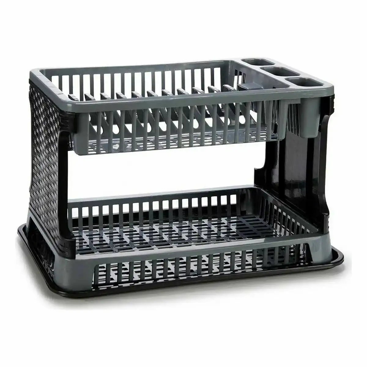 Draineur gris plastique 44 5 x 30 3 x 27 cm 10 unites _3346. DIAYTAR COTE D'IVOIRE - L'Écrin de Vos Désirs Shopping. Parcourez notre boutique en ligne et explorez des produits minutieusement choisis pour répondre à vos envies les plus exigeantes.