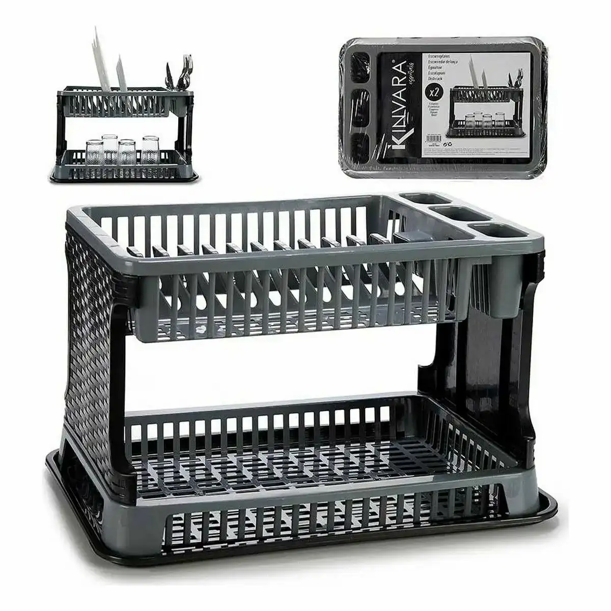 Draineur gris plastique 44 5 x 30 3 x 27 cm 10 unites _8123. Bienvenue sur DIAYTAR COTE D'IVOIRE - Là où le Shopping Devient une Aventure. Explorez notre catalogue et dénichez des trésors qui élargiront votre horizon shopping.