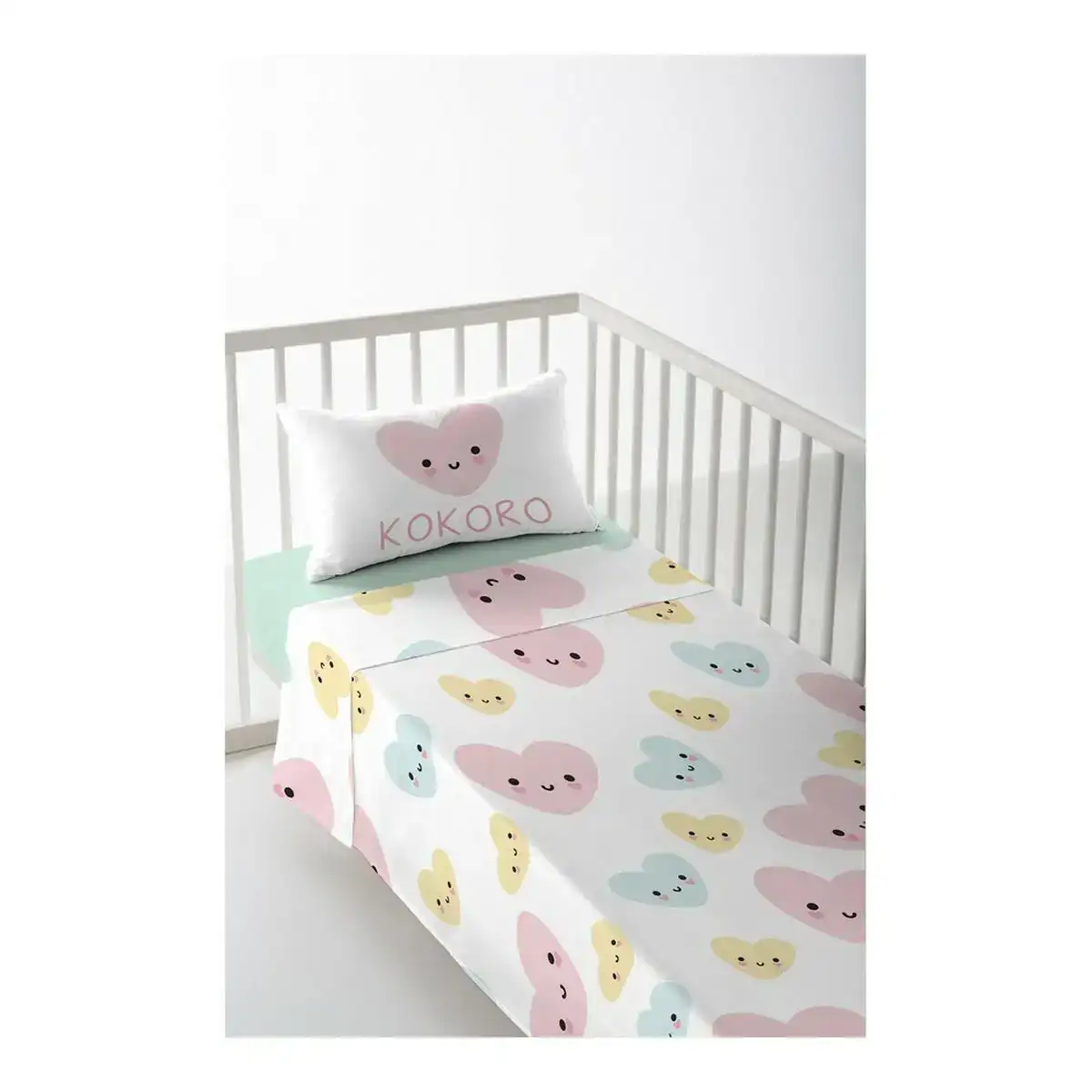 Drap de lit de bebe cool kids kokoro 120 x 180 cm berceau de 80 _9647. DIAYTAR COTE D'IVOIRE - Votre Source d'Inspiration Shopping. Parcourez nos rayons et trouvez des articles qui vous inspirent, que ce soit pour votre style, votre maison ou votre vie quotidienne.