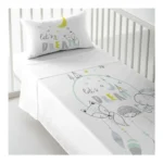 Drap de lit de bebe cool kids let s dream a 100 x 130 cm_6289. DIAYTAR COTE D'IVOIRE - L'Art de Choisir, l'Art de S'émerveiller. Explorez notre gamme de produits et laissez-vous émerveiller par des créations authentiques et des designs modernes.