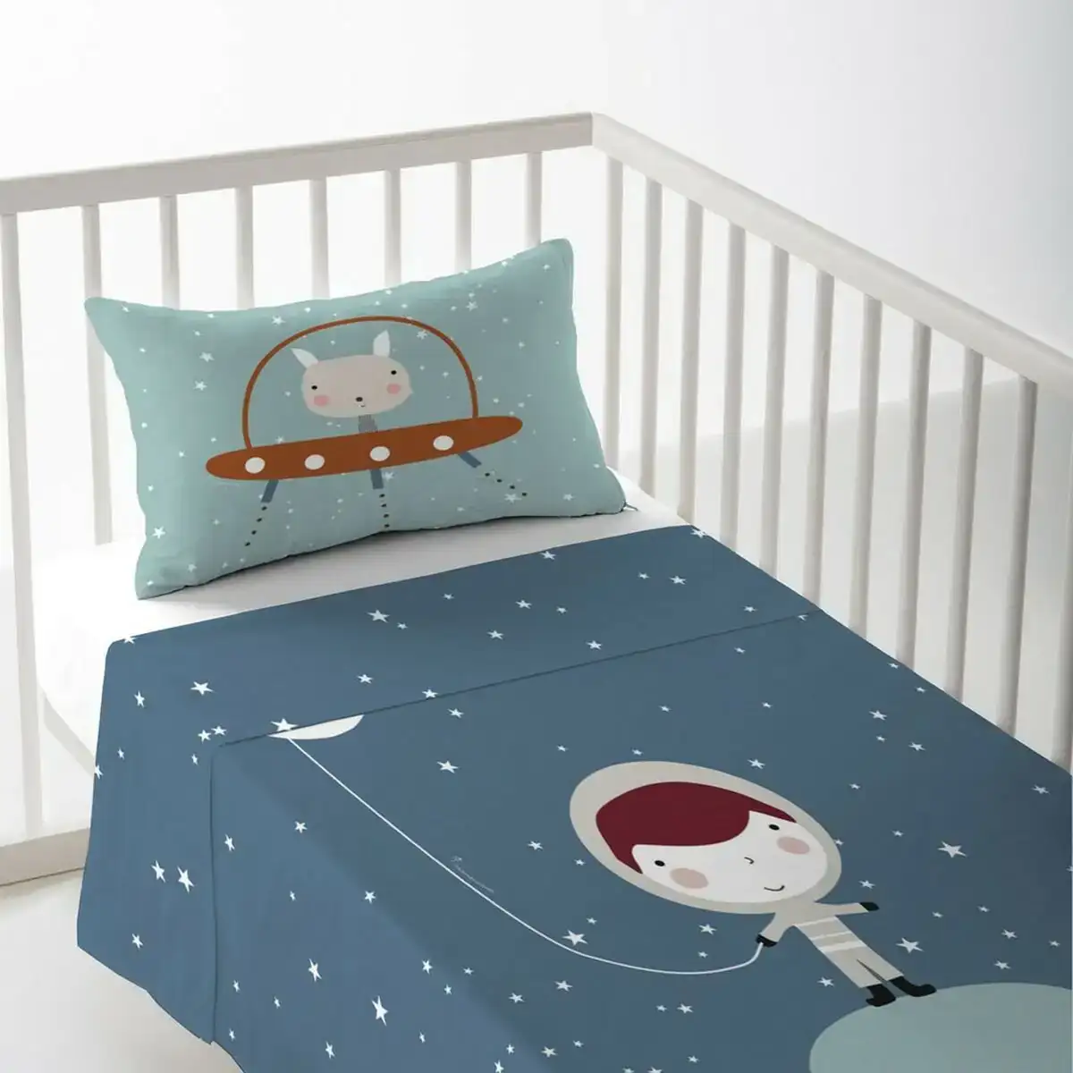 Drap haciendo el indio planet 120 x 180 cm berceau de 80 _7666. DIAYTAR COTE D'IVOIRE - Là où Choisir est une Célébration de l'Artisanat. Explorez notre gamme variée et choisissez des produits qui incarnent la tradition et le talent des artisans du Côte d'Ivoire.