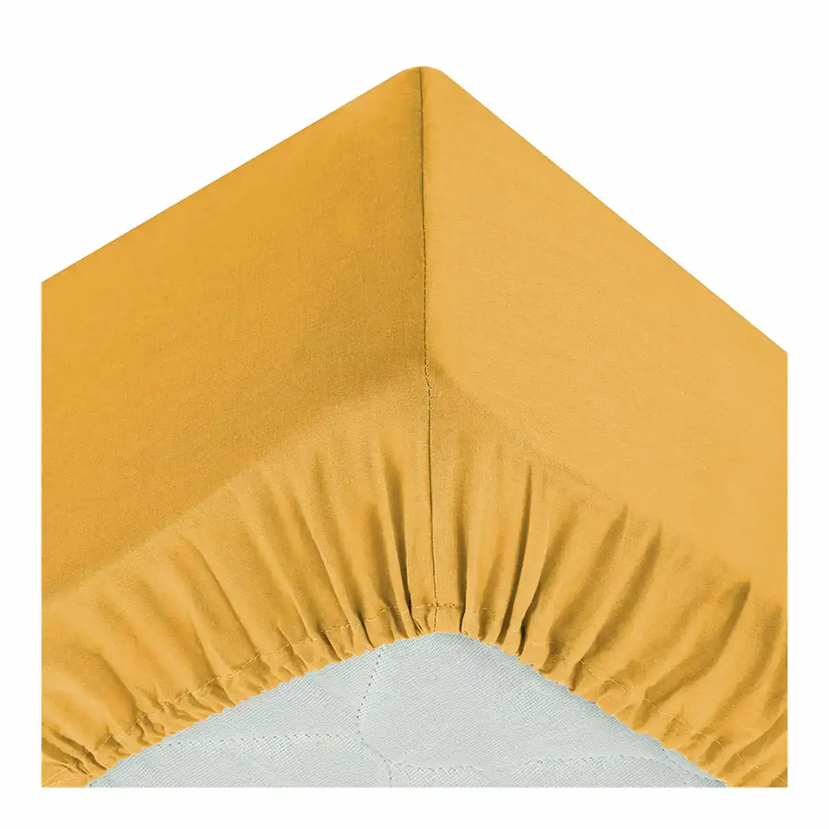Drap housse atmosphera moutarde 140 x 190 cm_2686. Bienvenue dans l'univers captivant de DIAYTAR COTE D'IVOIRE - Votre Plateforme de Shopping Tout-en-Un. Parcourez notre boutique en ligne pour découvrir des produits uniques, allant des articles ménagers aux élégants accessoires de mode.