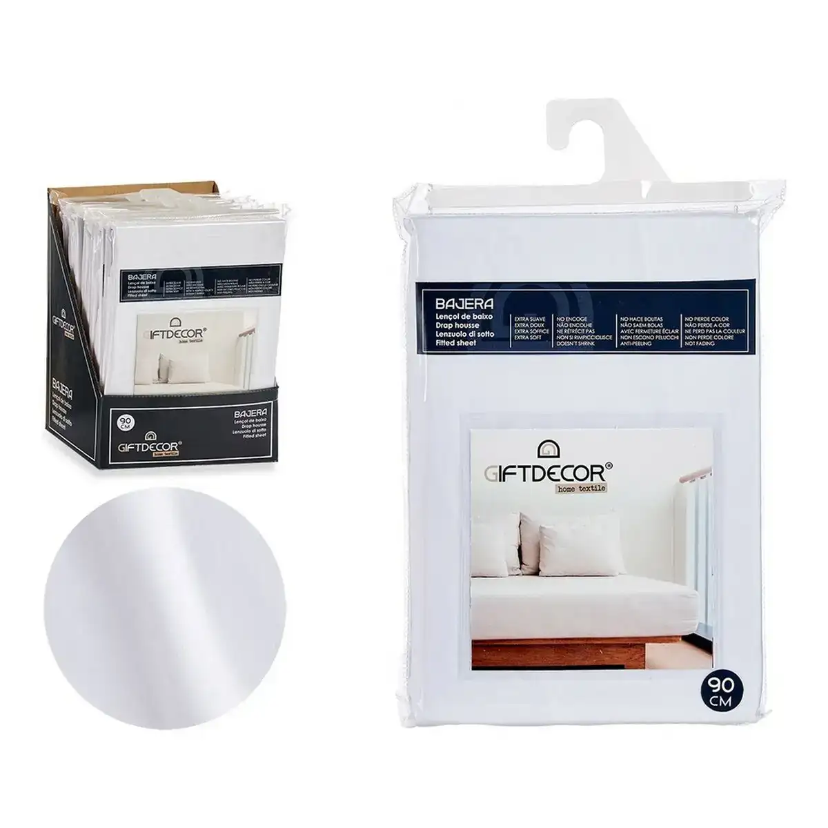Drap housse blanc_6006. DIAYTAR COTE D'IVOIRE - L'Art de Vivre le Shopping Inspiré. Parcourez notre catalogue et choisissez des produits qui reflètent votre passion pour la beauté et l'authenticité.
