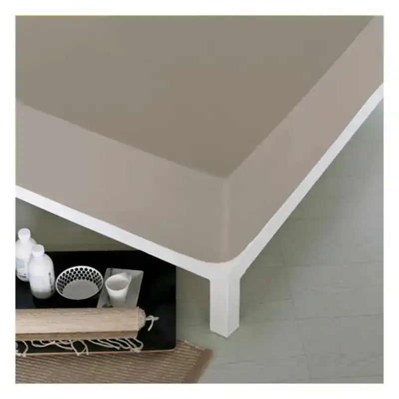 Drap housse naturals beige_2773. DIAYTAR COTE D'IVOIRE - Là où Chaque Achat a du Sens. Explorez notre gamme et choisissez des produits qui racontent une histoire, votre histoire.