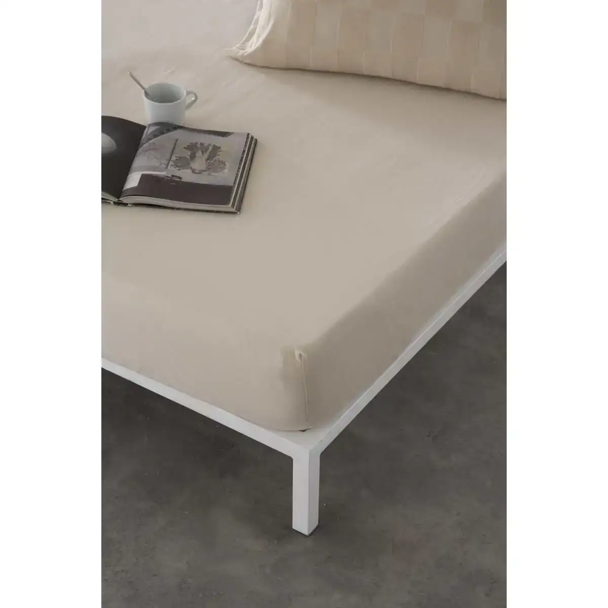 Drap housse naturals elba beige 180 x 200 cm lit king size _7205. DIAYTAR COTE D'IVOIRE - Votre Plaisir Shopping à Portée de Clic. Explorez notre boutique en ligne et trouvez des produits qui ajoutent une touche de bonheur à votre vie quotidienne.