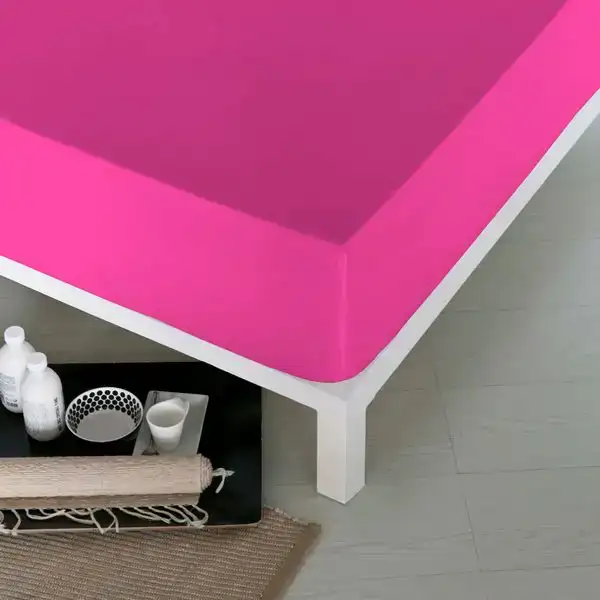 Drap housse naturals fuchsia_7558. DIAYTAR COTE D'IVOIRE - Où Choisir Devient une Découverte. Explorez notre boutique en ligne et trouvez des articles qui vous surprennent et vous ravissent à chaque clic.