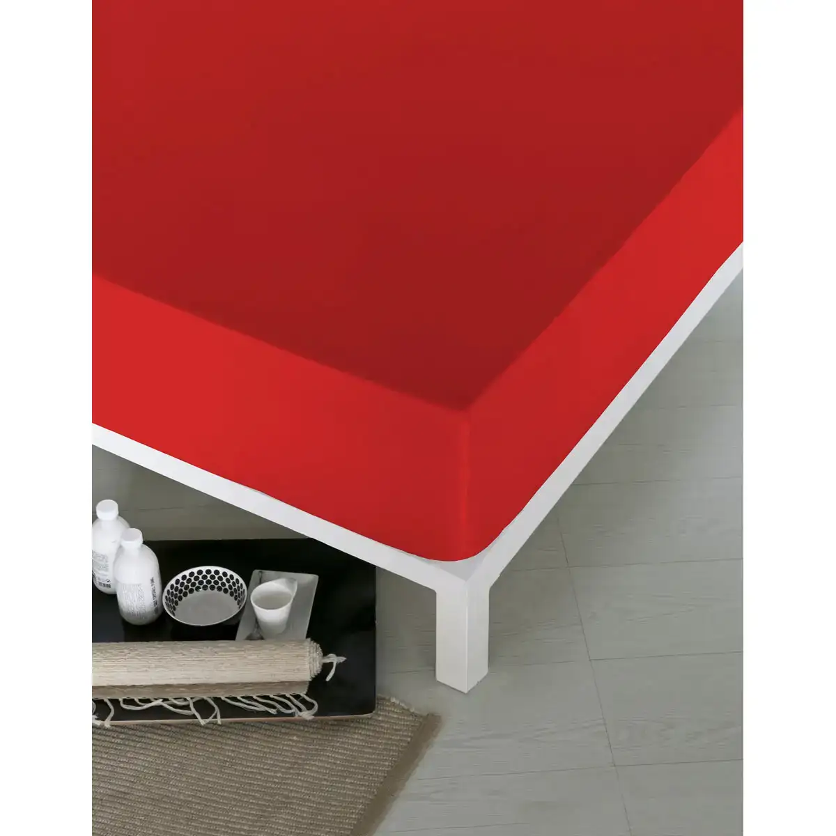 Drap housse naturals housse rouge gran lit 2 persones _4065. Bienvenue chez DIAYTAR COTE D'IVOIRE - Où Chaque Objet a sa Propre Histoire. Découvrez notre sélection soigneusement choisie et choisissez des produits qui racontent le patrimoine sénégalais.