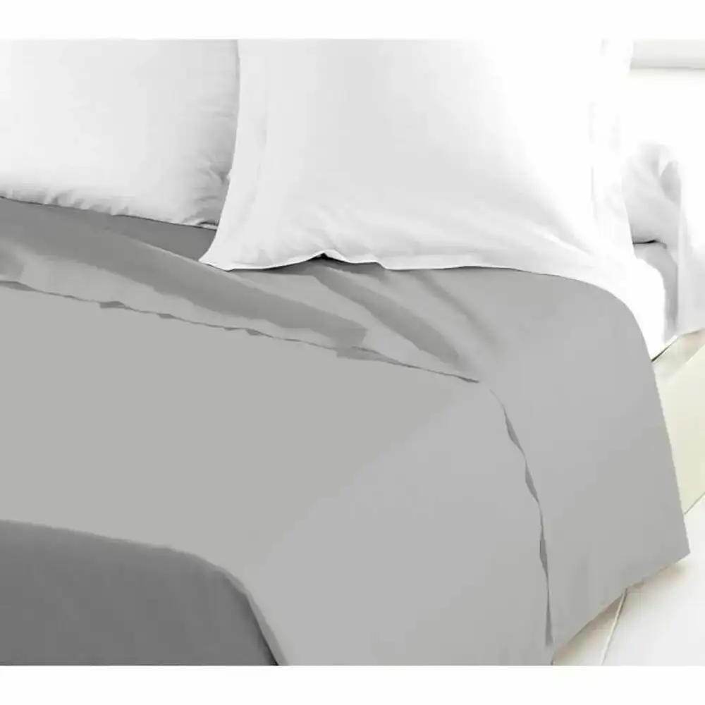 Drap lovely home 180 x 290 cm gris clair_7186. Bienvenue chez DIAYTAR COTE D'IVOIRE - Où Chaque Achat est un Geste d'Amour. Découvrez notre sélection minutieuse et choisissez des articles qui témoignent de votre passion.
